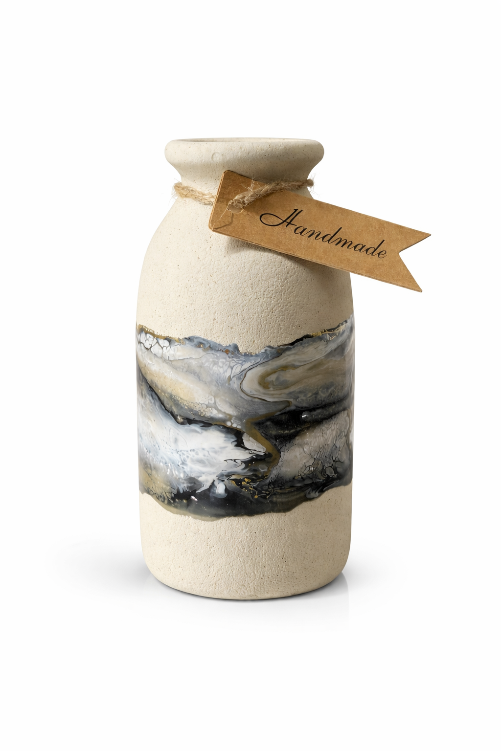 Vase- Ceramic & Resin