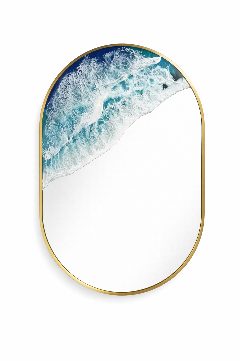 Ocean Wave Mirror