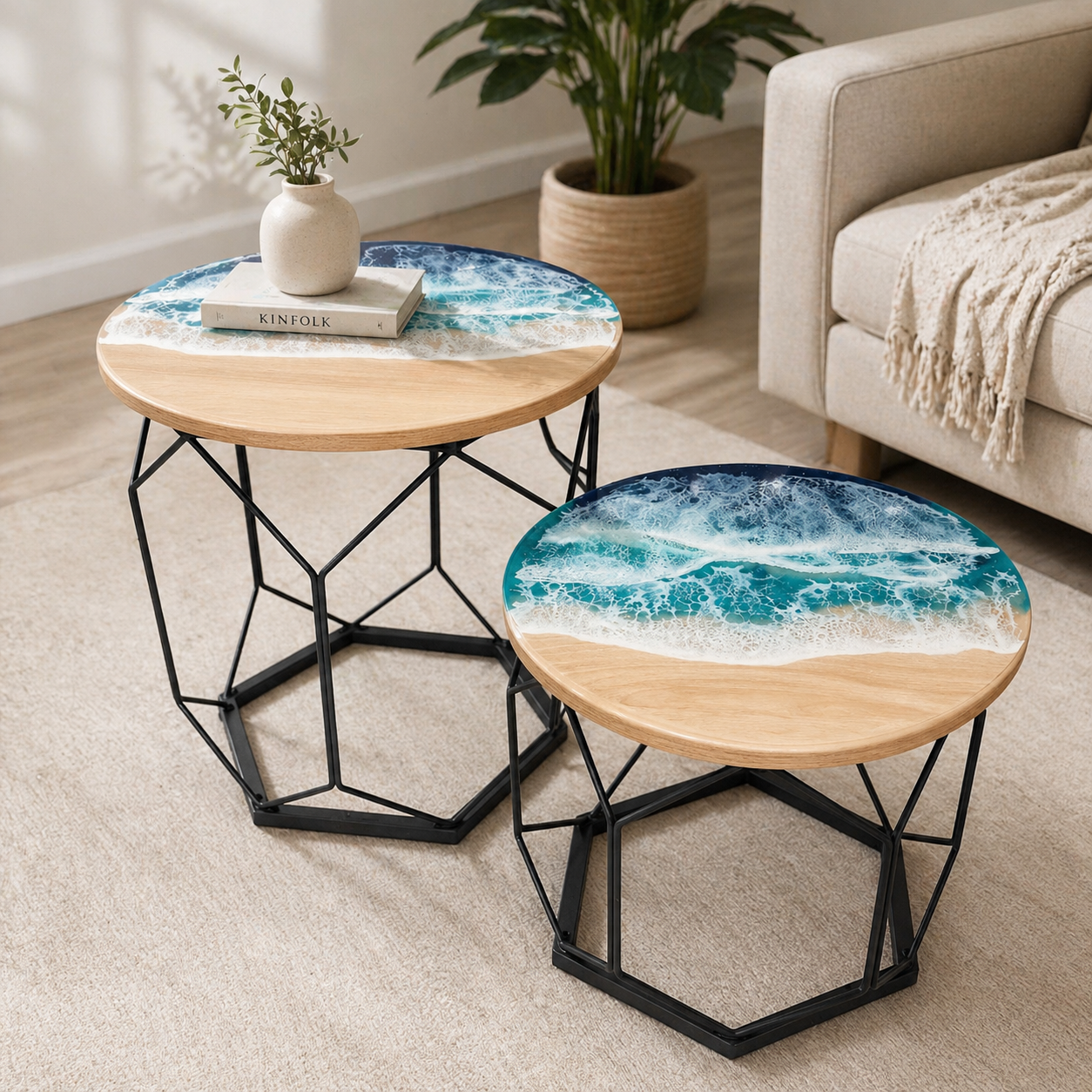 Coffee Table- Ocean Wave