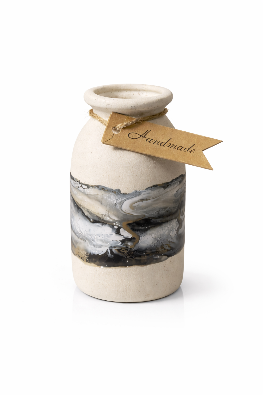 Vase- Ceramic & Resin