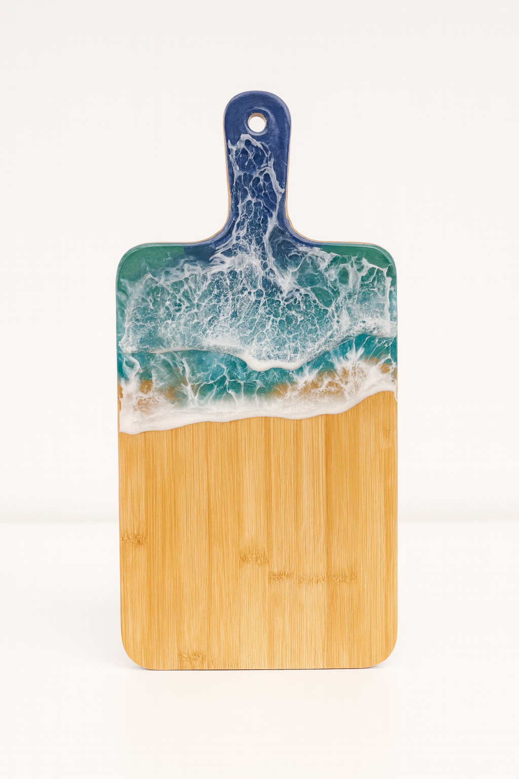 Bamboo Serving Board - Ocean Waves