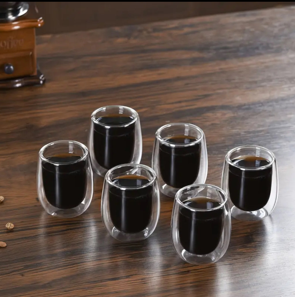 Expresso Size Glass Cup - Double-walled